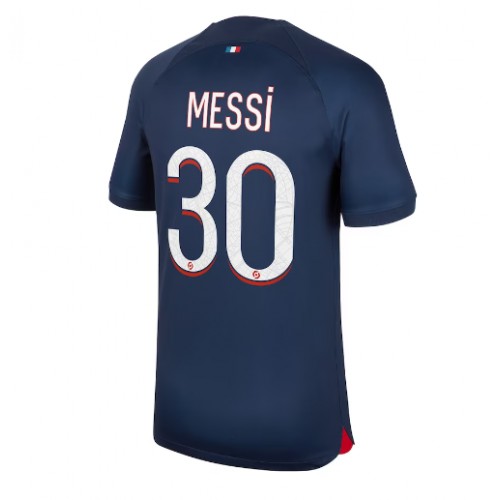 Dres Paris Saint-Germain Lionel Messi #30 Domaci 2023-24 Kratak Rukav